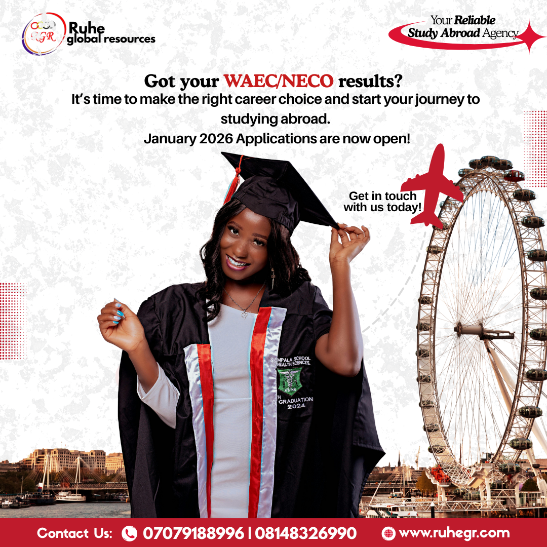 Requirements to study abroad with WAEC/NECO?